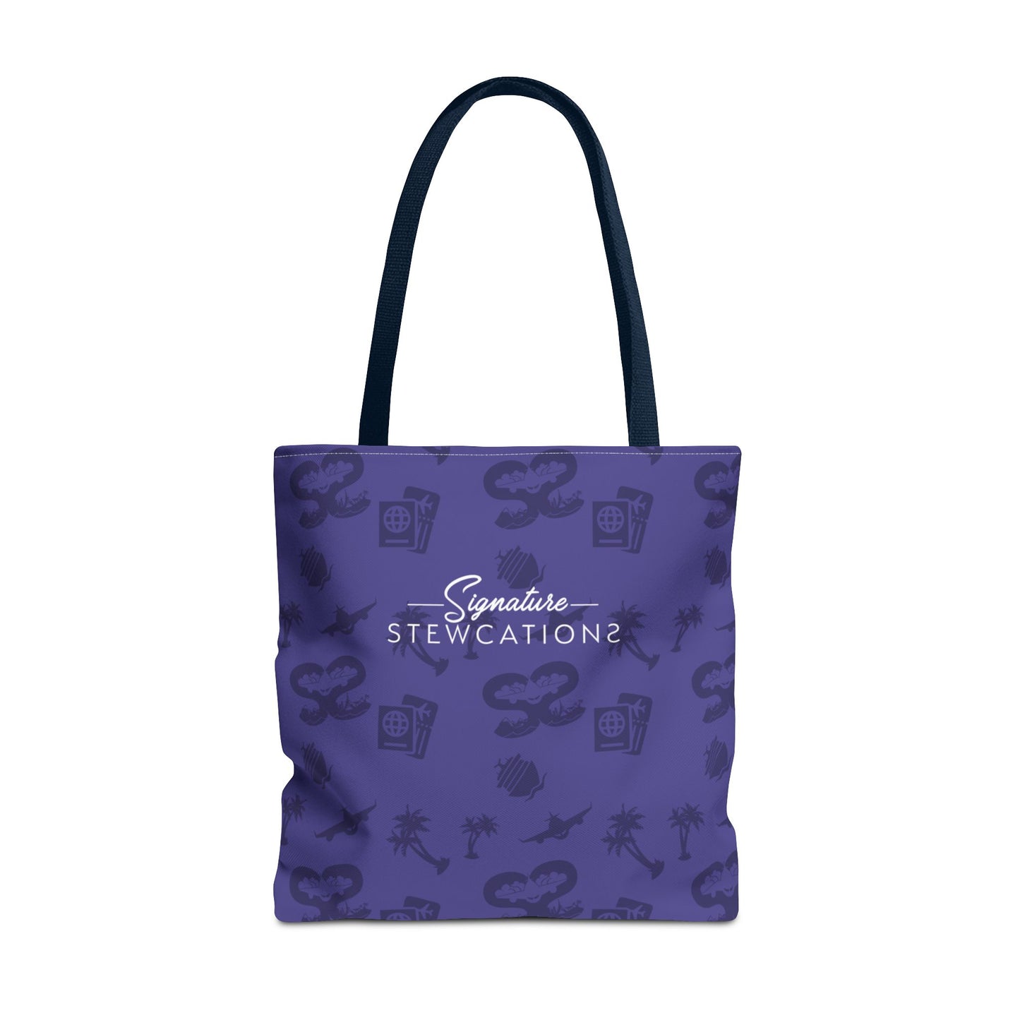 Signature Carryall Tote Bag- Purple