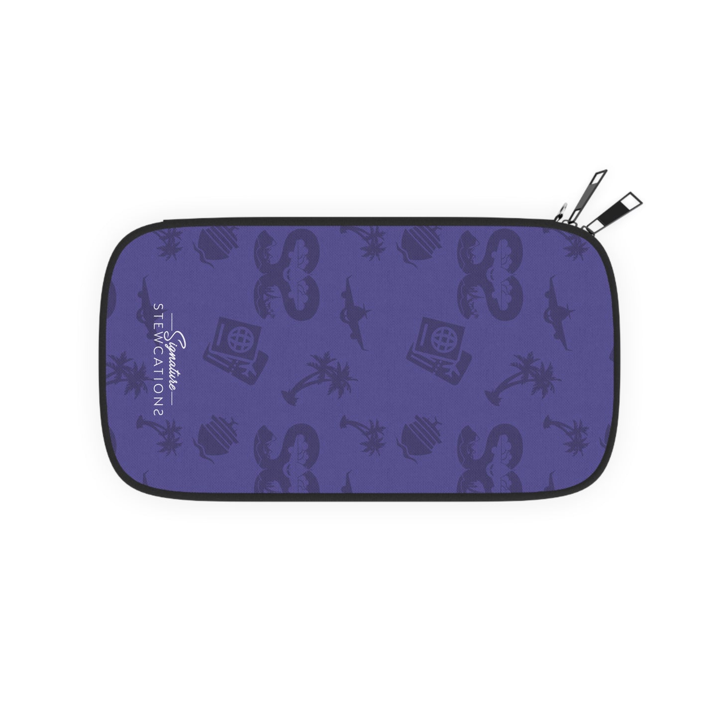 Signature Passport Wallet- Purple