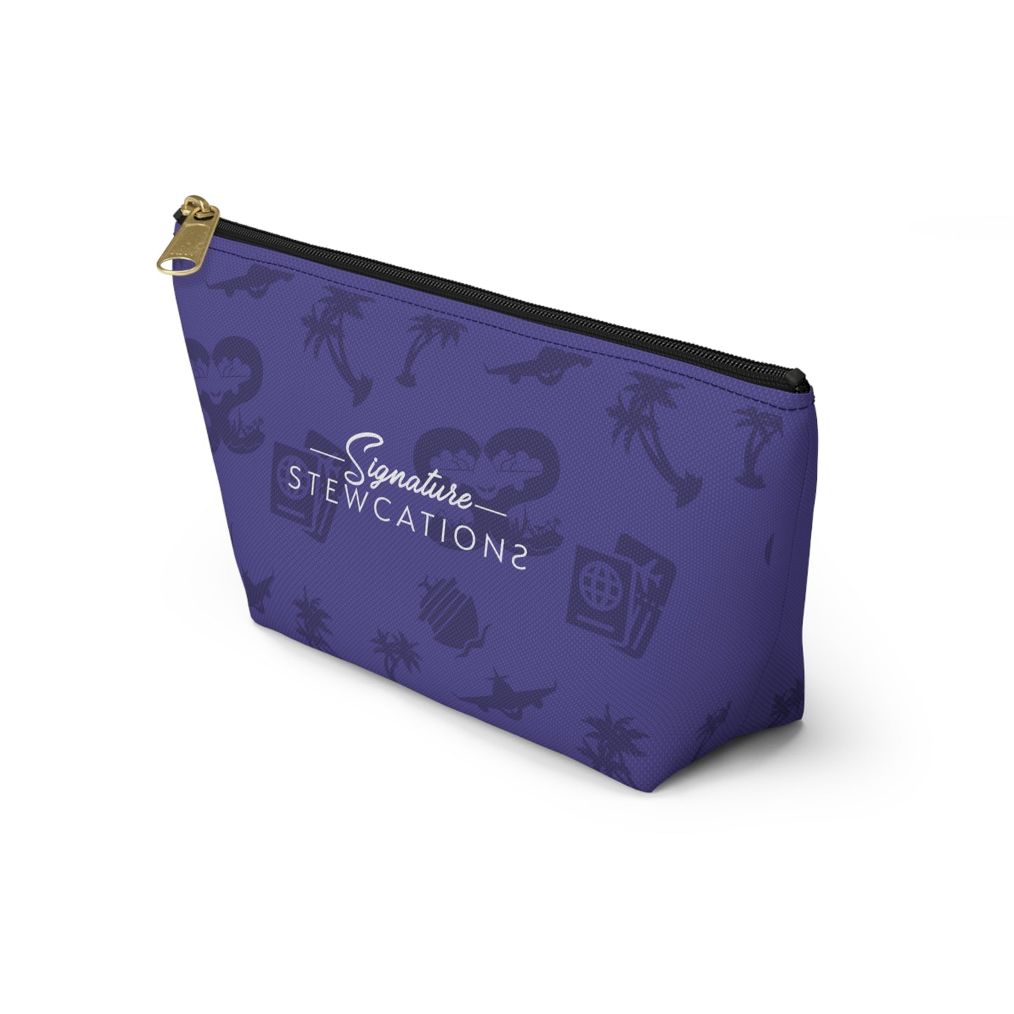 Medium Signature Pouch- Purple