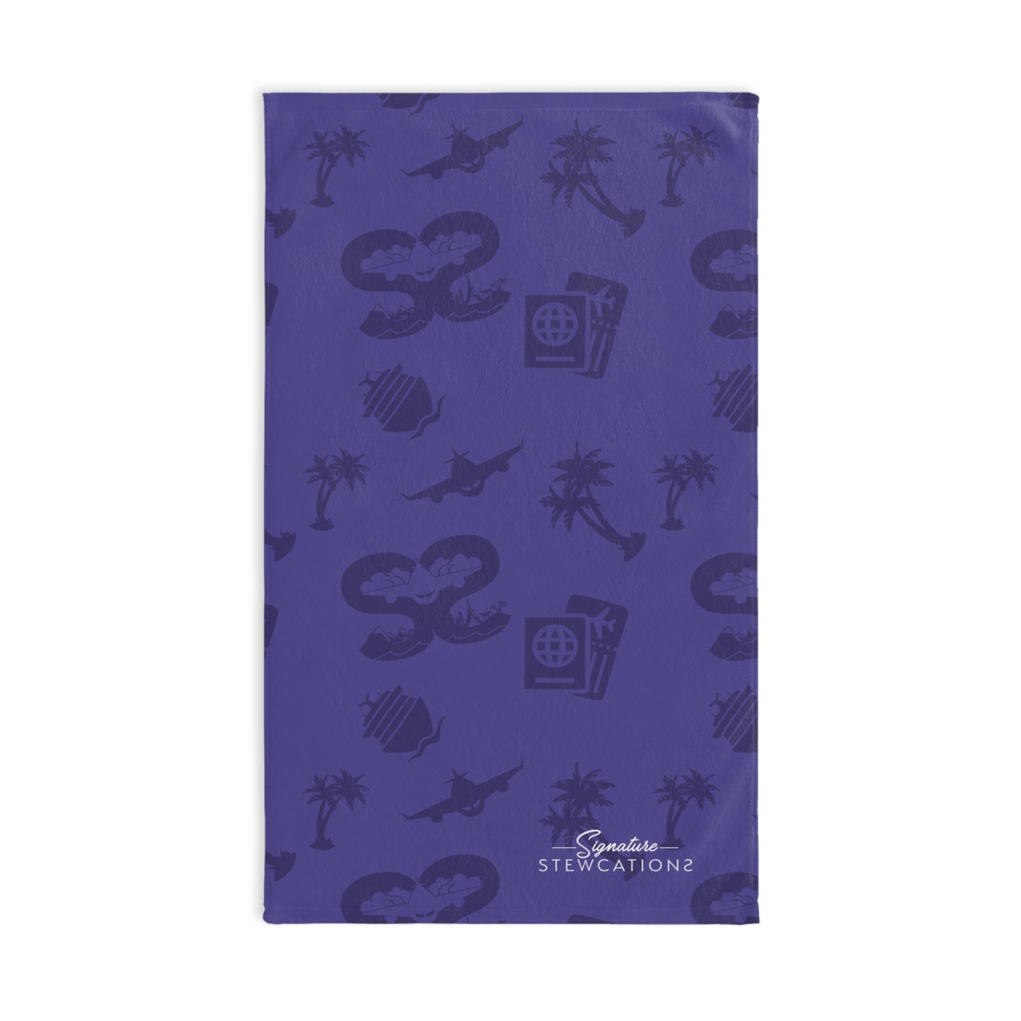 Signature Hand Towel- Purple