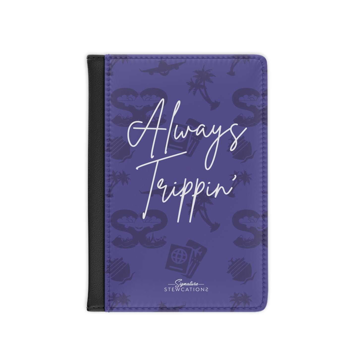 Signature Trippin Passport Cover- Purple