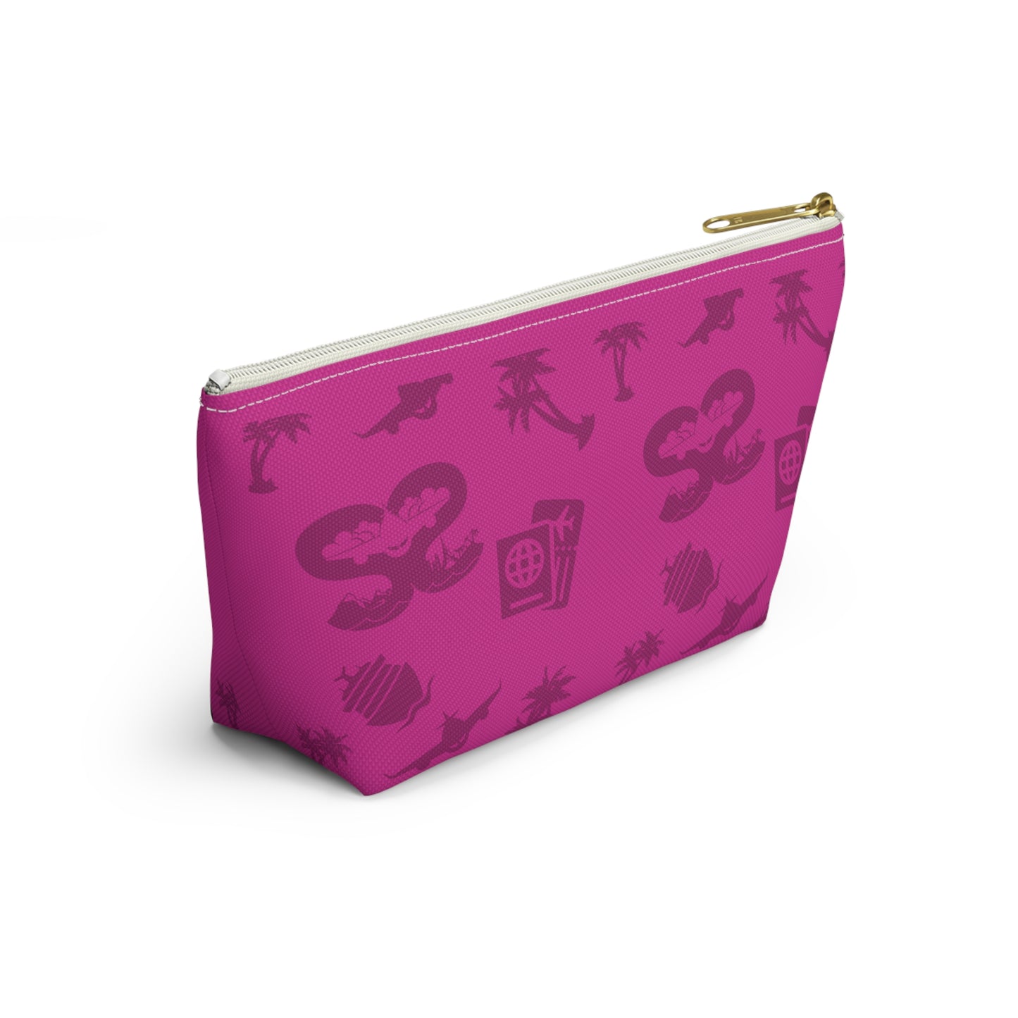 Medium Signature Pouch- Pink