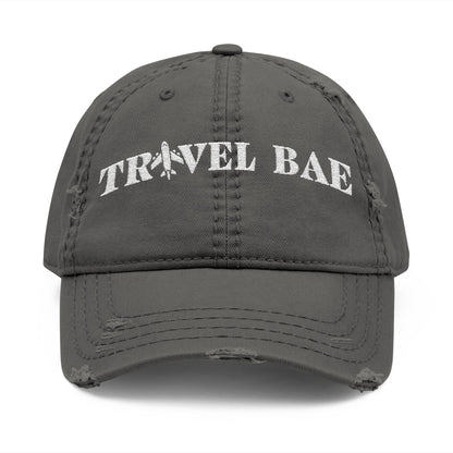 Distressed Travel Bae Hat
