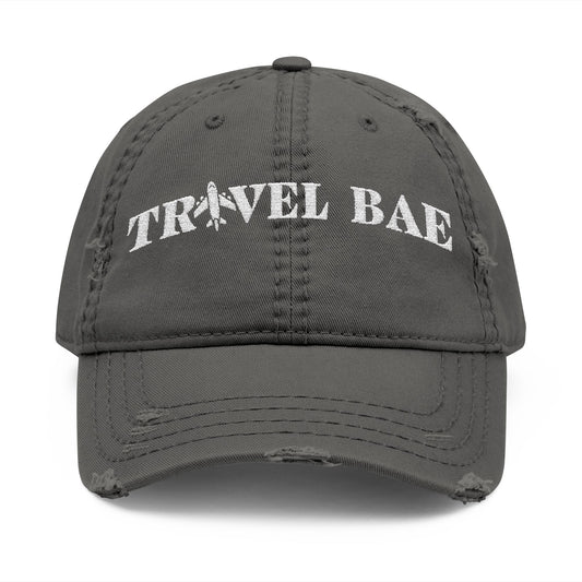 Distressed Travel Bae Hat