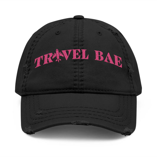 Distressed Travel Bae Hat