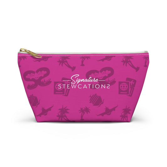 Medium Signature Pouch- Pink